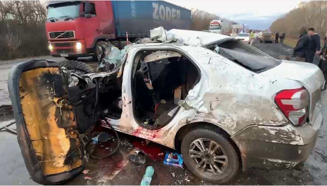 В Кузнецком районе произошло смертельное ДТП