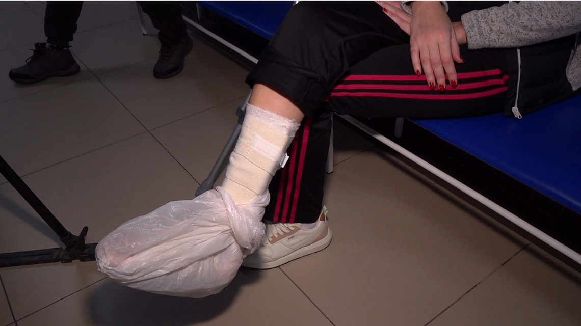 За две недели в травмпункт на ул. Пионерской обратилось более 1 100 пензенцев