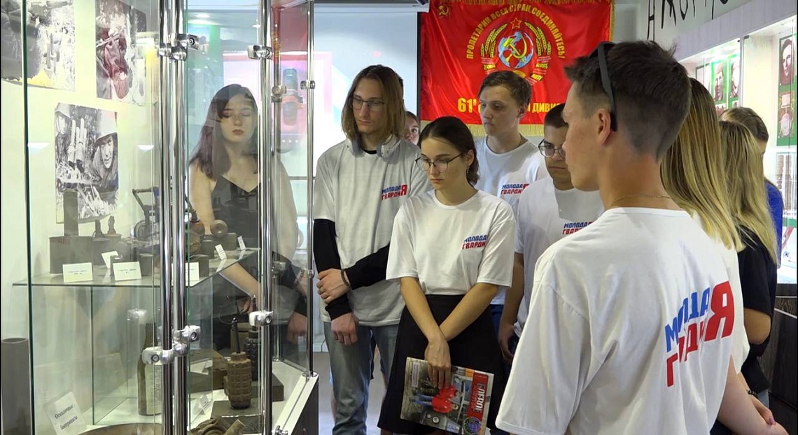 Пензенские школьники побывали на экскурсии  в музее находок поисковых  отрядов