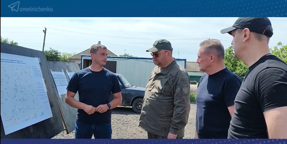 Губернатор Пензенской области Олег Мельниченко прибыл в Донецкую Народную Республику