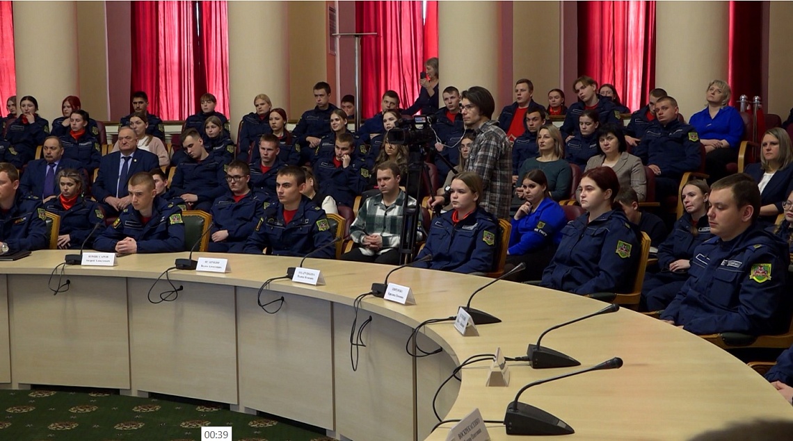 В Пензе наградили участников подразделений молодежного отряда «Тигр»