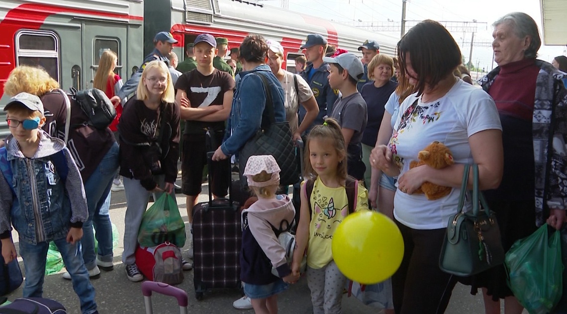 В Пензу прибыли эвакуированные жители Белгородской области