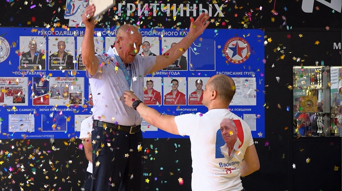 В Пензе межрегиональный турнир по самбо посвятили юбилею ЗТР Владимира Гритчина