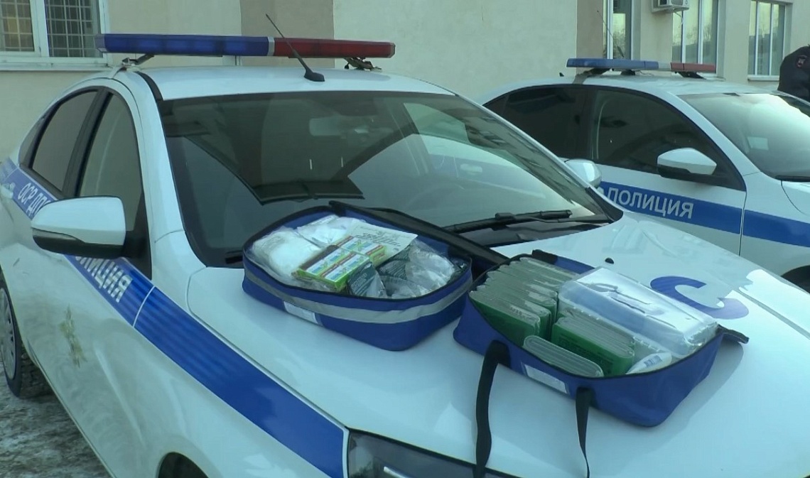 В пензенские подразделения Госавтоинспекции поступили новые медицинские аптечки