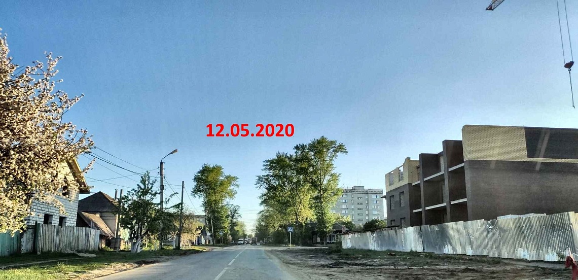 Кузнечанин возмущен исчезновением берез около стоящегося дома