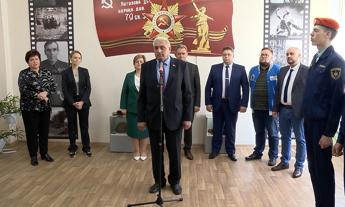 В Пензенском колледже транспортных технологий появился «Класс Героя»