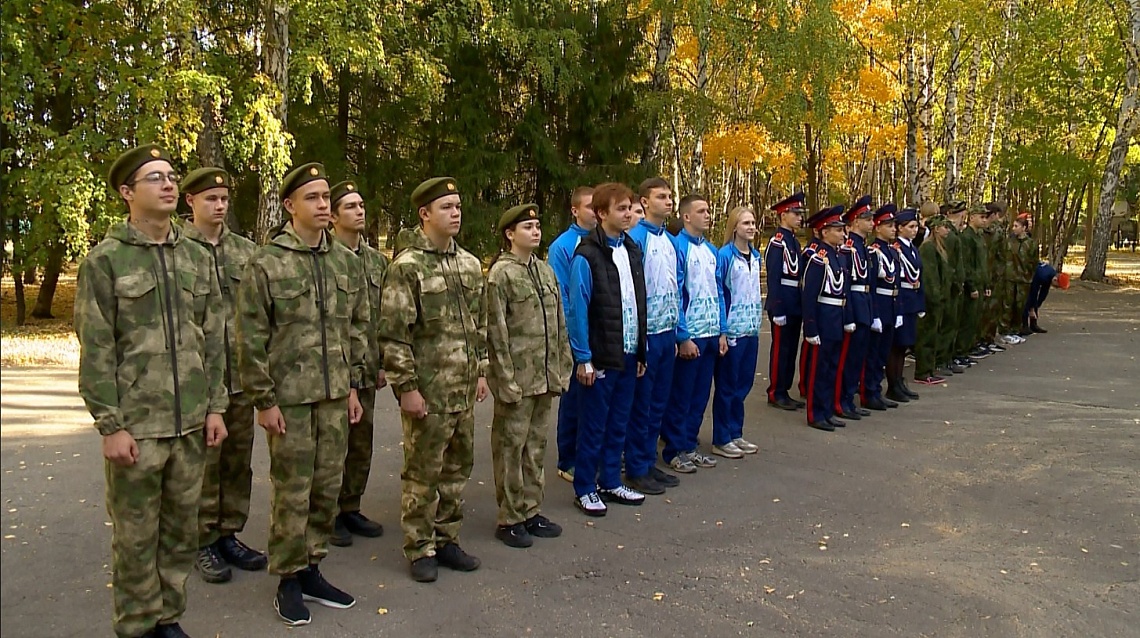 В Пензе прошли областные военно-спортивные соревнования «Осень в камуфляже»