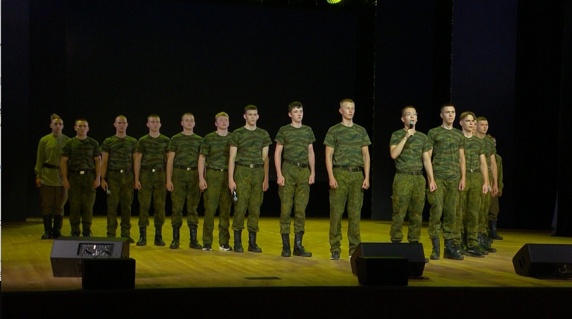 В Пензе участники военно-патриотических соборов «Гвардеец» приняли участие в творческом испытании смены