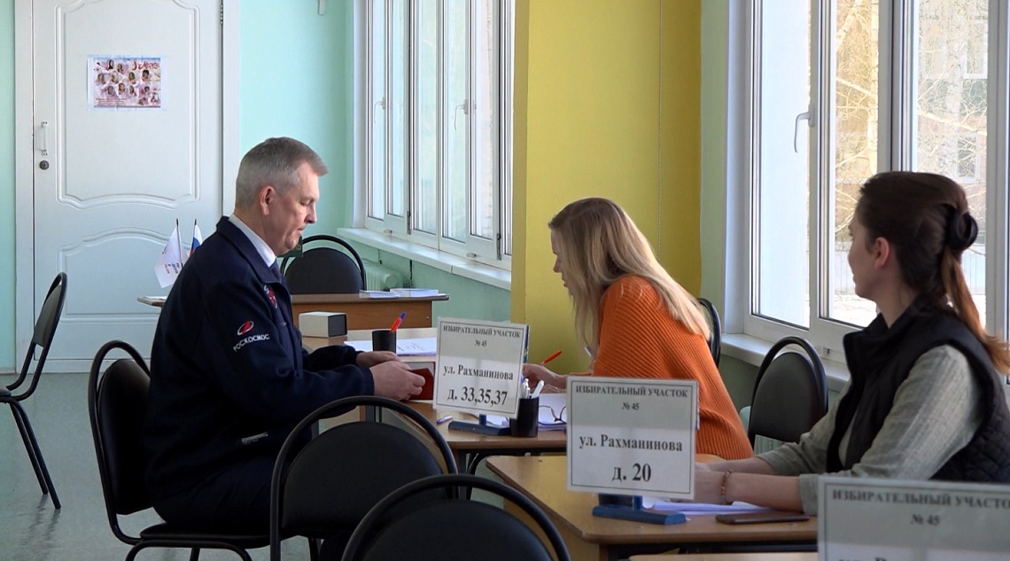 В Пензе депутаты Госдумы проголосовали в первый день выборов президента