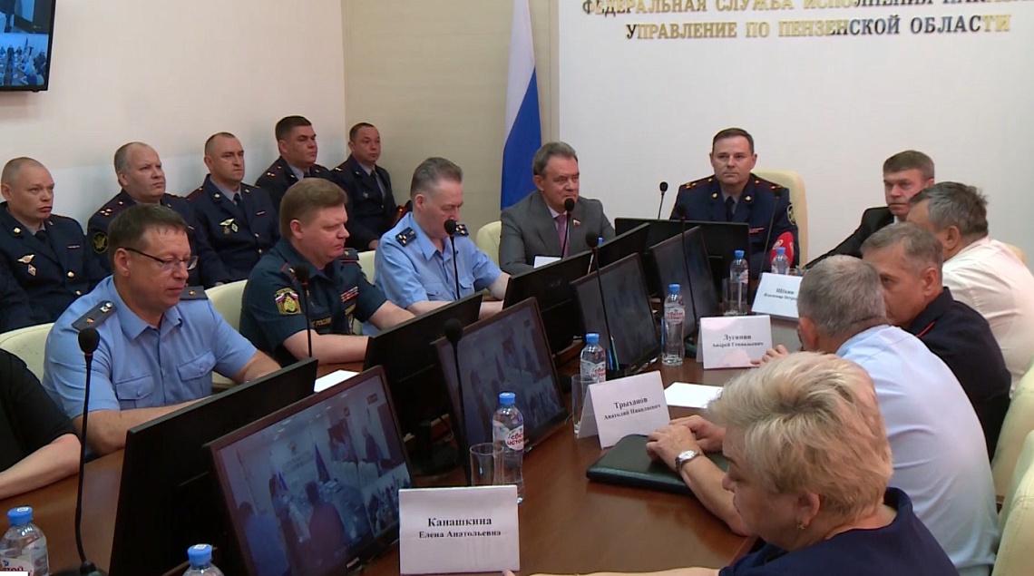 Губернатору региона представили нового начальника УФСИН по Пензенской  области
