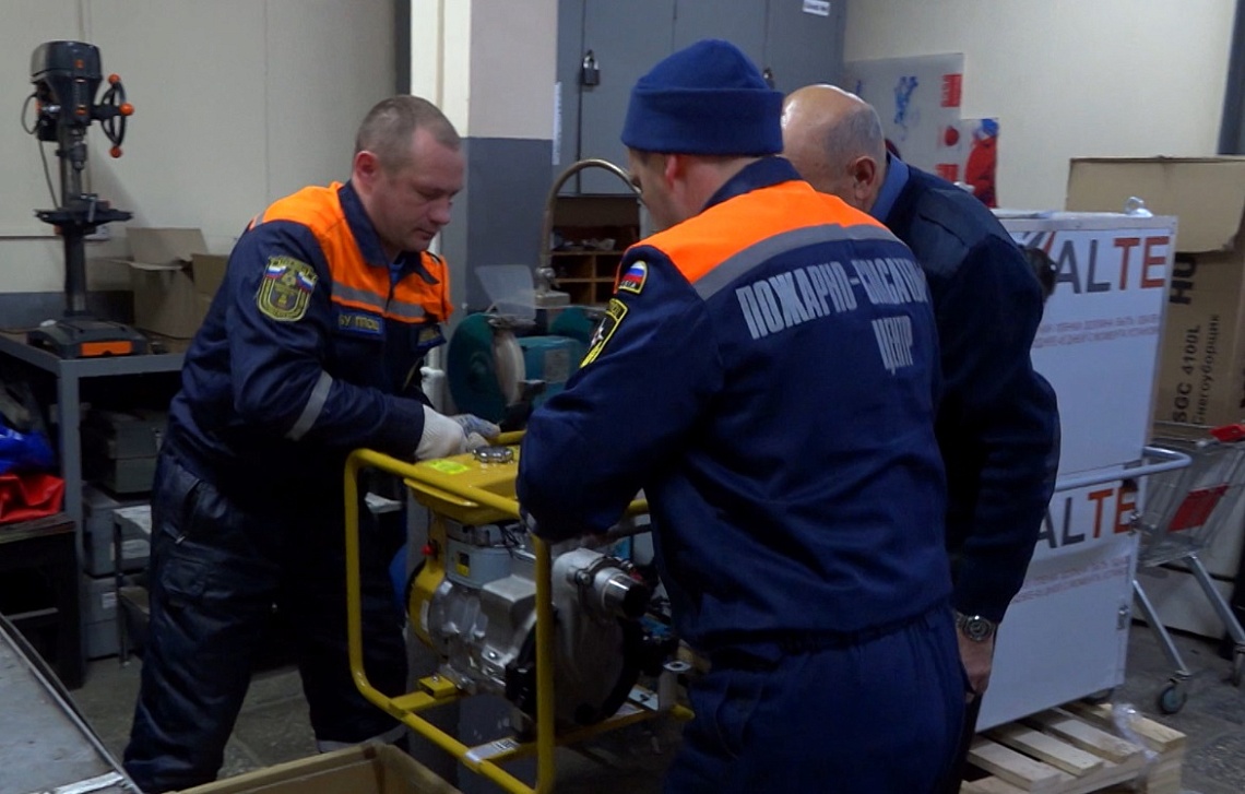 Сотрудники МЧС Пензы получили в распоряжение новое оборудование