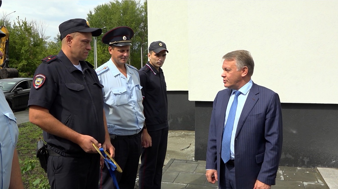 В микрорайоне Заря открылся опорный пункт полиции
