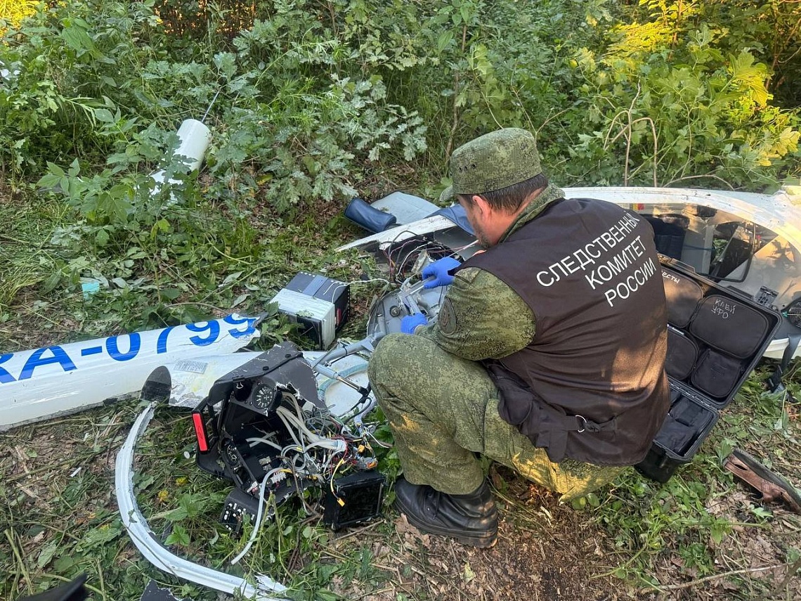 В Пензенской области проводят проверку по факту падения мужчины с планера в Бессоновском районе