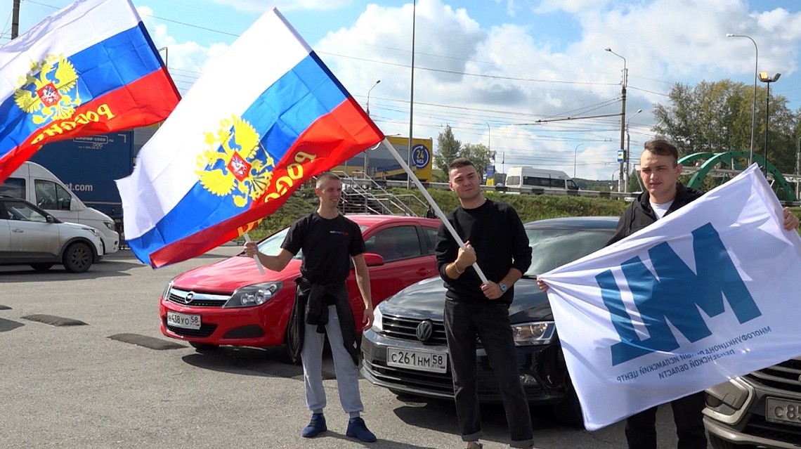 В Пензе  прошел автопробег против наркотиков