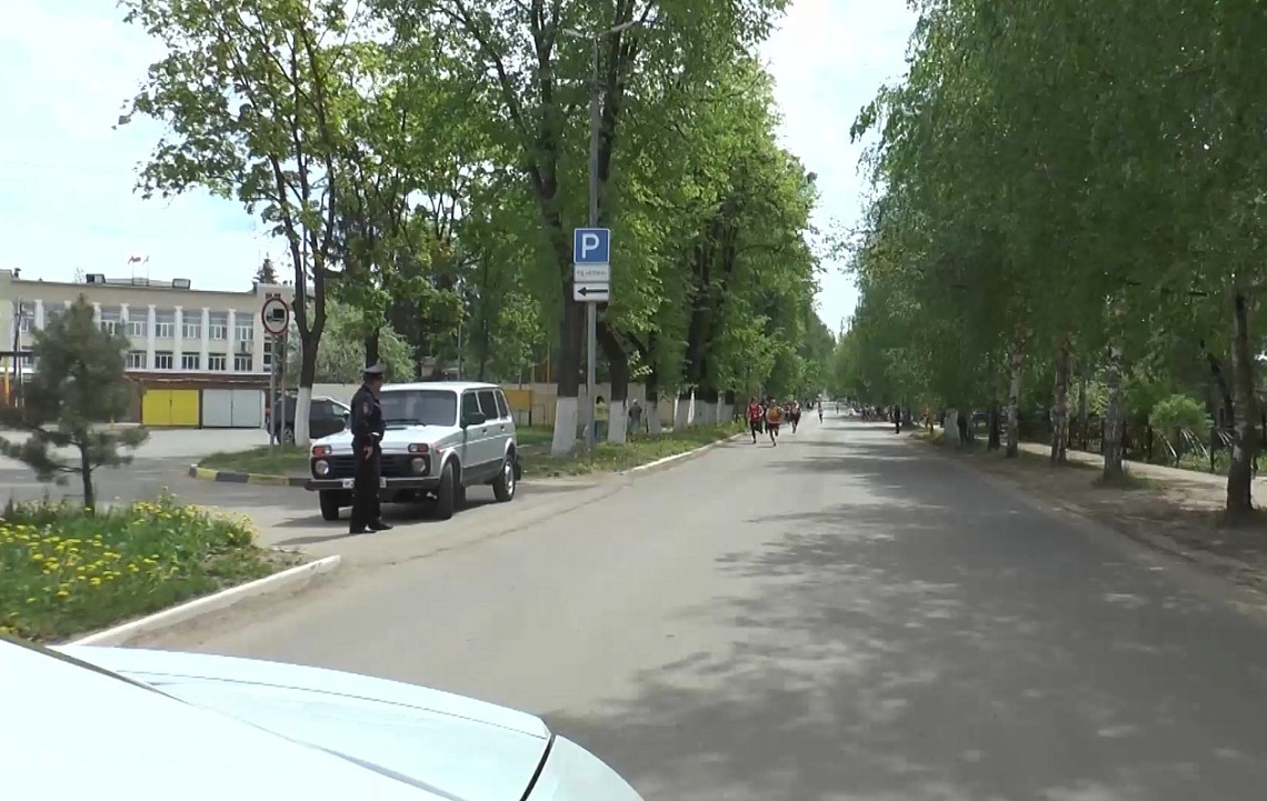 В Каменке прошла легкоатлетическая эстафета