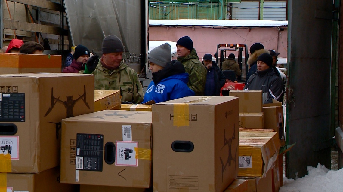Из Пензенской области в зону проведения СВО отправили 60 тонн гуманитарного груза