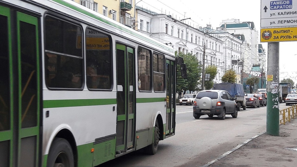 В Пензе 1 октября изменится схема движения пассажирского транспорта