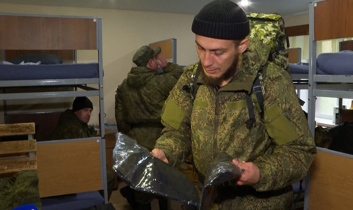 Очередной эшелон отправился из Пензенской области в Южный военный округ России